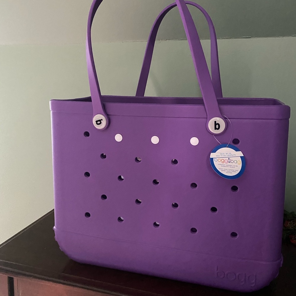 Large Purple Bogg Bag - New With Tags